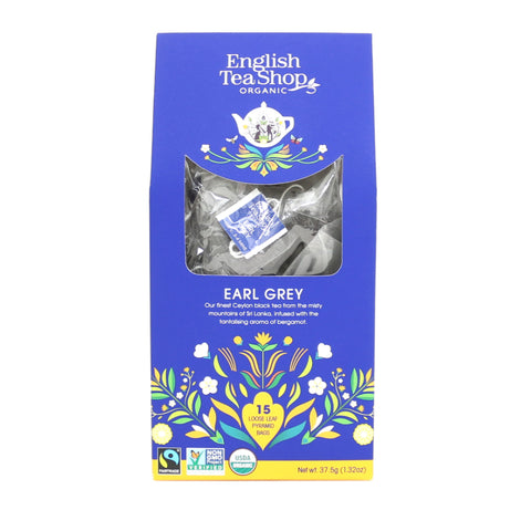 English Tea Shop Earl Grey Tea (6x15 Pyramids)