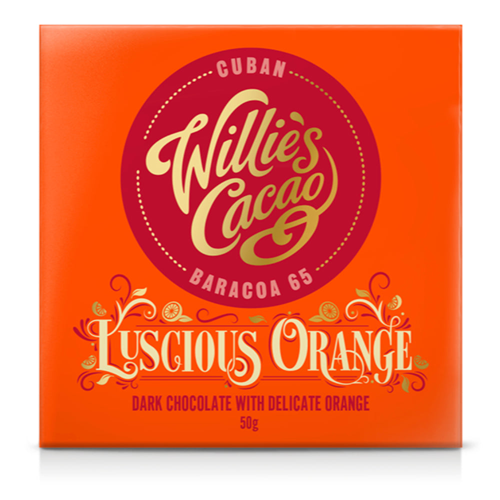 Willie's Cacao Luscious Orange Cuban Chocolate (12x50g)