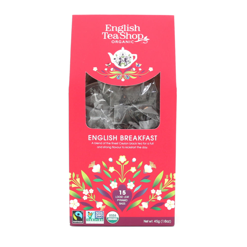 English Tea Shop English Breakfast Tea (6x15 Pyramids)