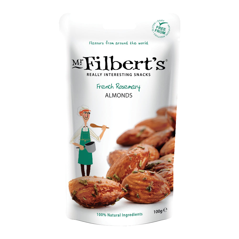 Mr Filbert's French Rosemary Almonds (12x100g)