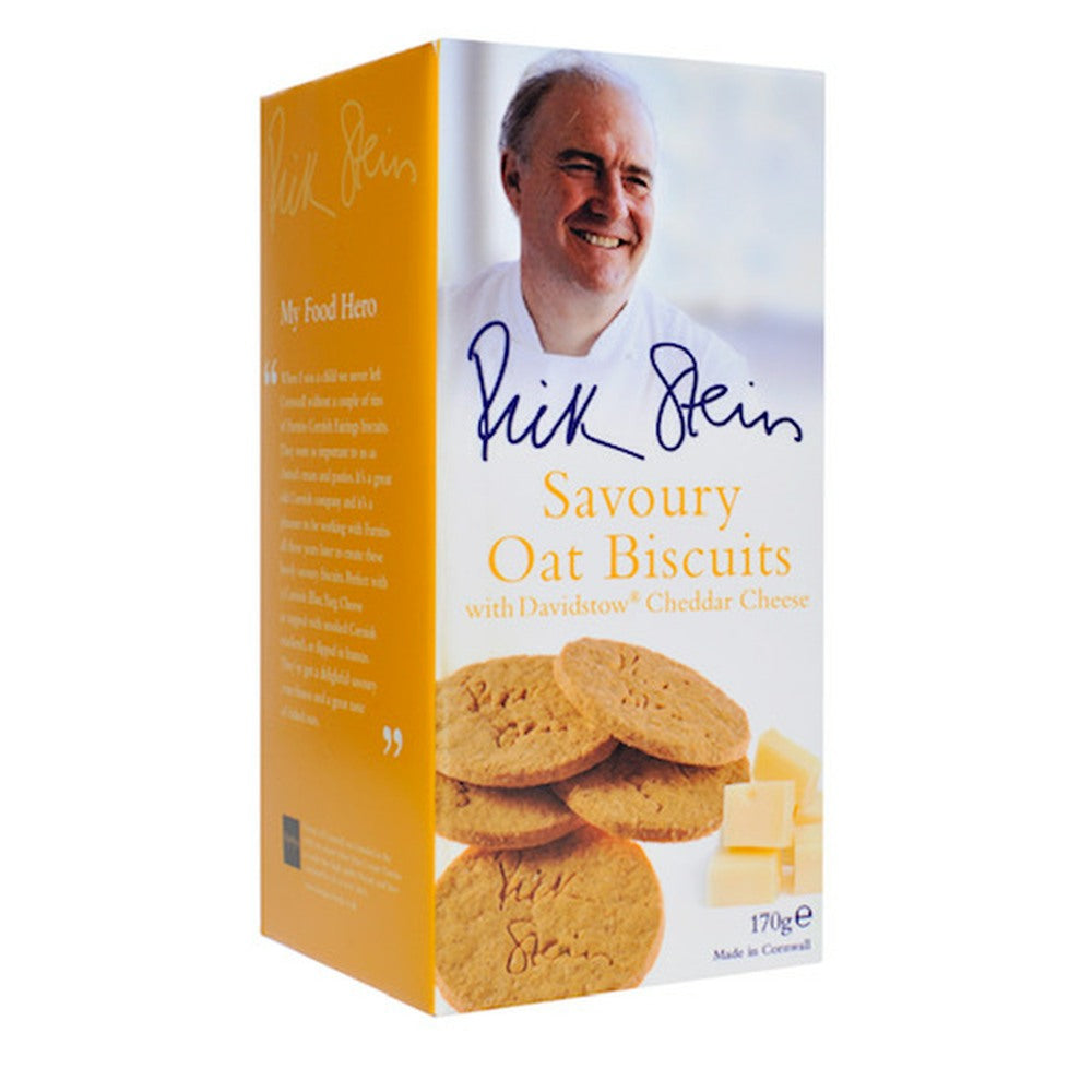 Rick Stein Davidstow Cheddar Cheese Oat Biscuits (10x170g)
