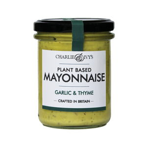 Charlie & Ivy's Garlic & Thyme Plant Based Mayo (6x190g)