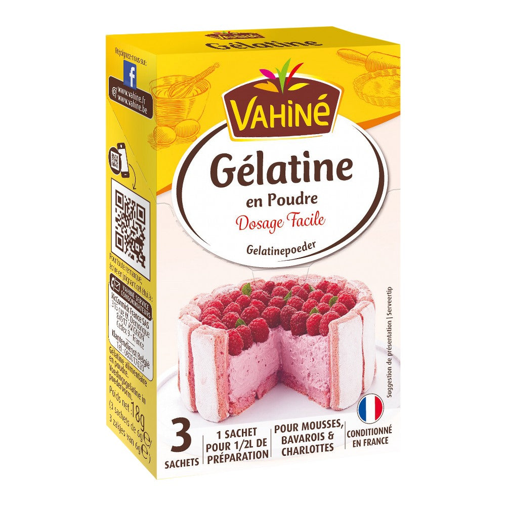 Vahine Gelatine Powder (12x18g)