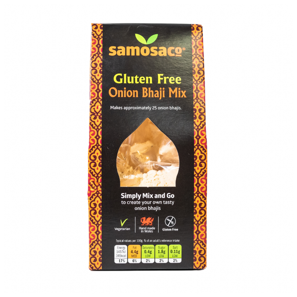 SamosaCo Gluten Free Onion Bhaji Mix (6x100g)
