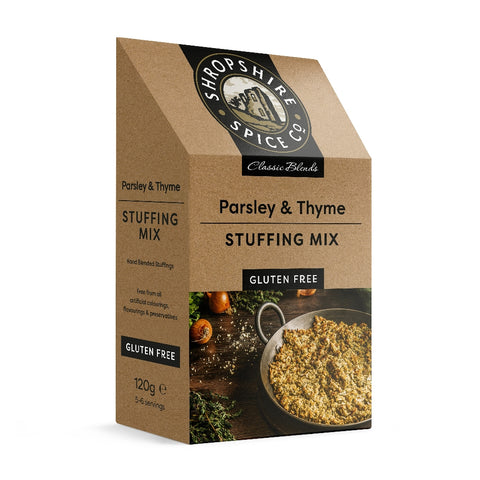 Shropshire Spice Co Gluten Free Parsley & Thyme Stuffing Mix (6x120g)