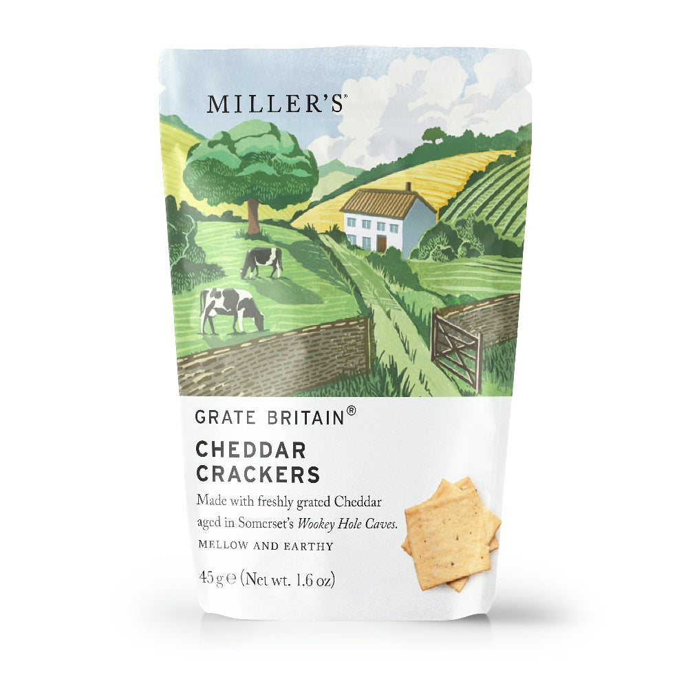 Artisan Biscuits Grate Britain Cheddar Crackers (20x45g)
