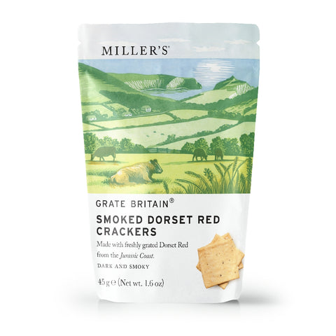Artisan Biscuits Grate Britain Smoked Dorset Red Crackers (20x45g)