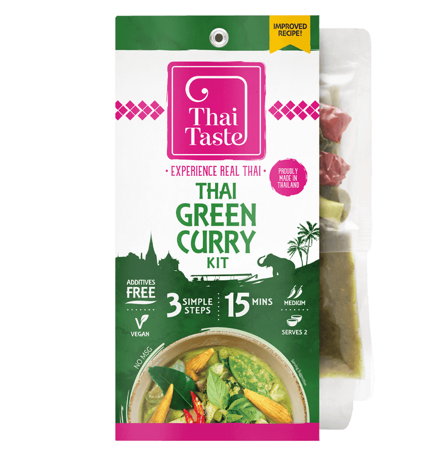 Thai Taste Thai Green Curry Kit (5x233g) The Food Company