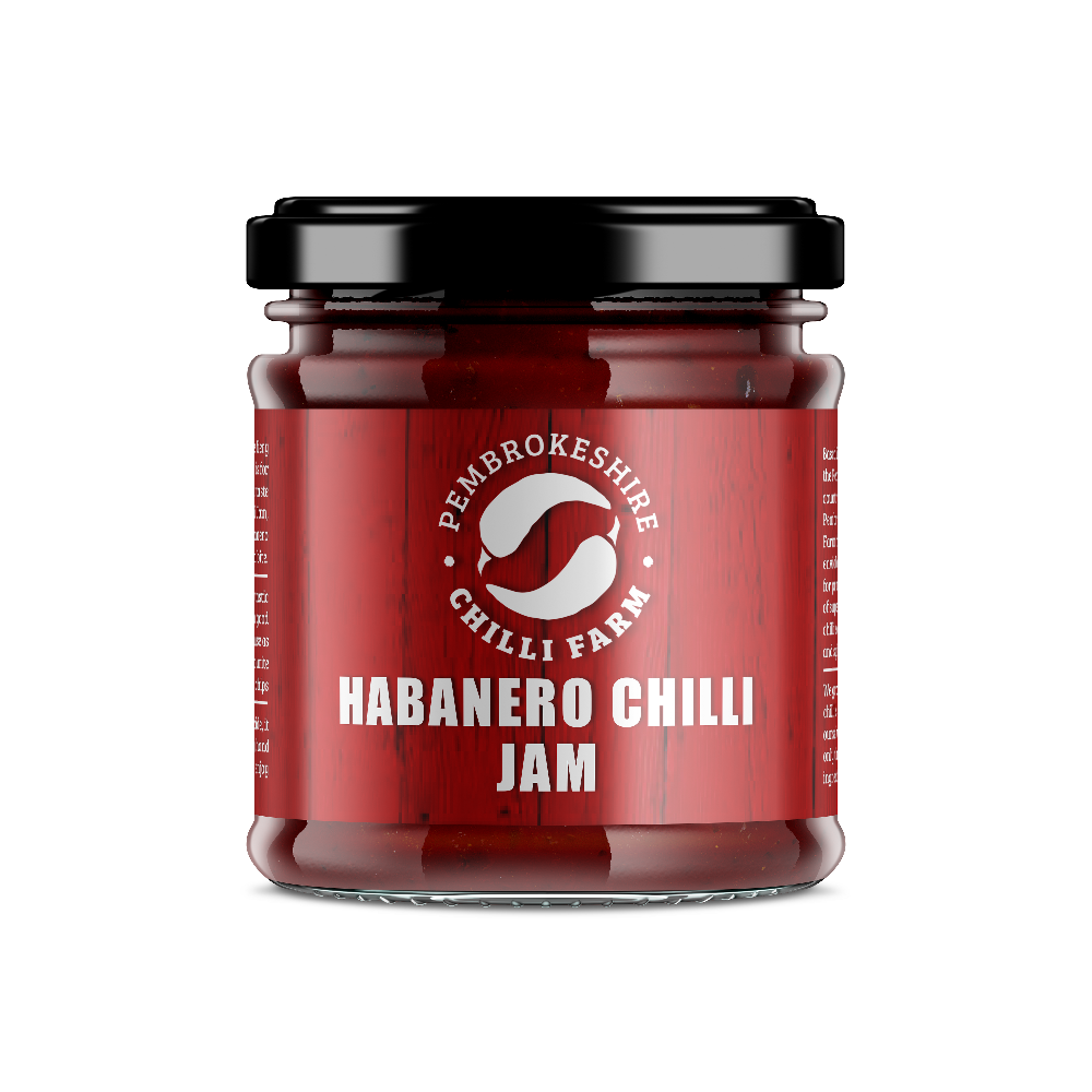 Pembrokeshire Chilli Farm Habanero Chilli Jam (6x227g)