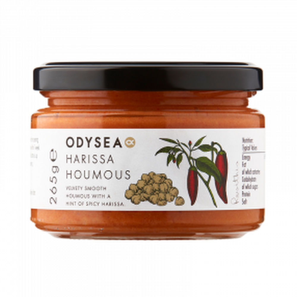 Odysea Harissa Houmous (6x265g)
