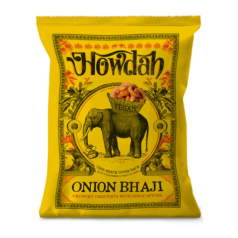 Howdah Onion Bhaji Crunchy Snacks (6x150g)