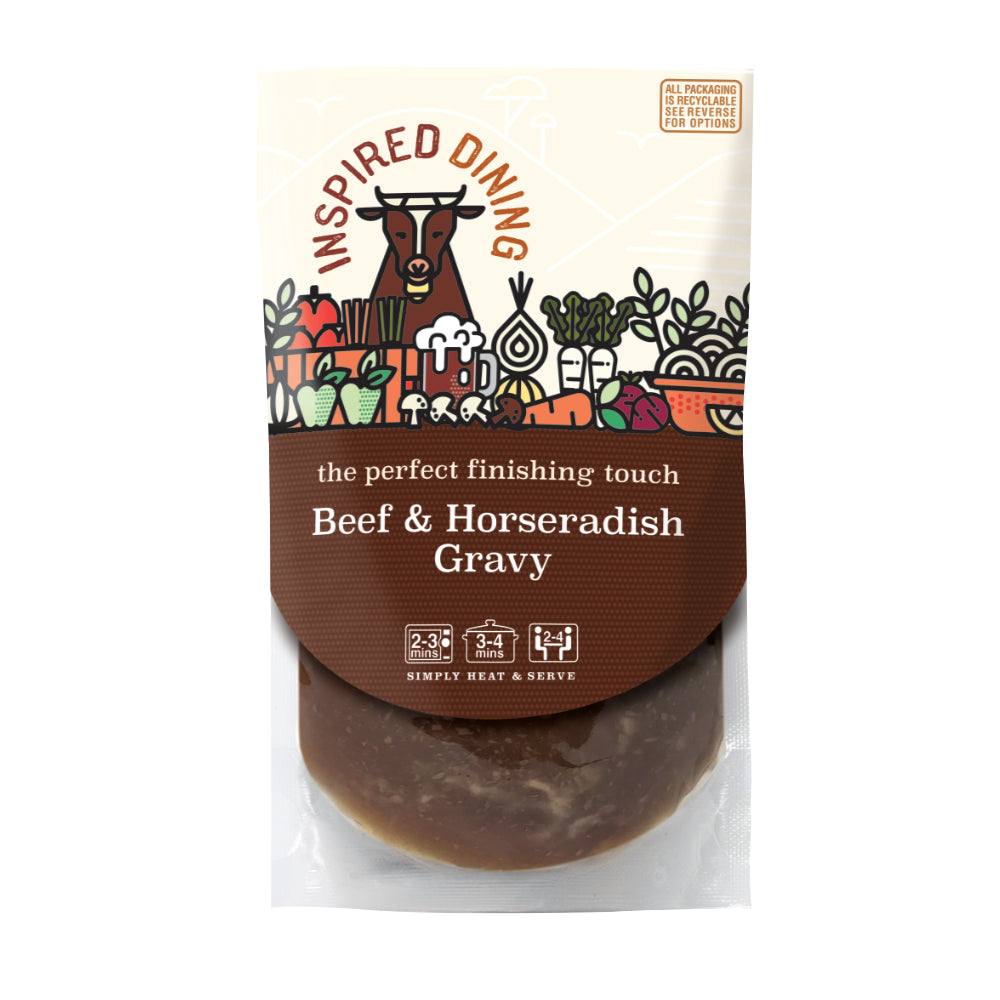 Inspired Dining Beef & Horseradish Gravy (8x200g)