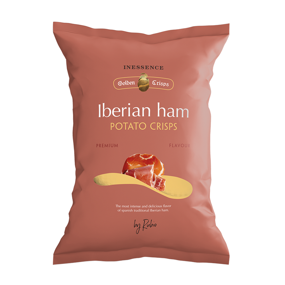 Inessence Iberian Ham Potato Chips (9x125g)