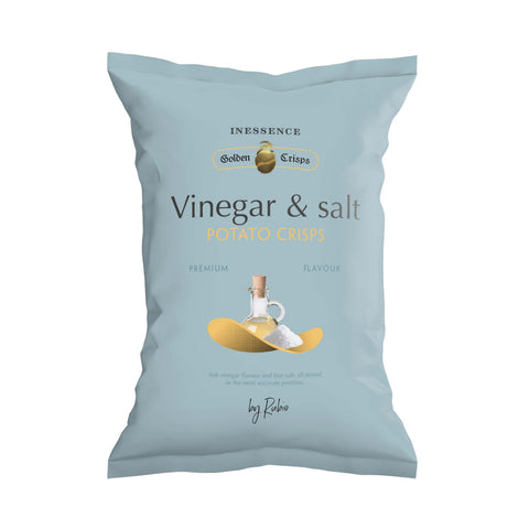 Inessence Vinegar & Salt Potato Chips (9x125g)