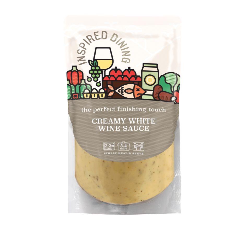 Inspired Dining Creamy White Wine Sauce (8x200g)