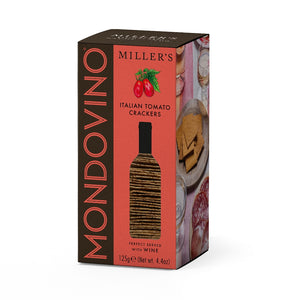 Artisan Biscuits Miller's Mondovino Italian Tomato Crackers (6x125g)