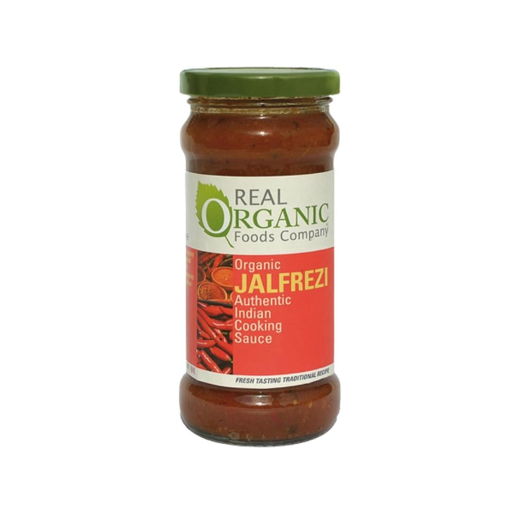 Real Organic Foods Company Jalfrezi Indian Curry Sauce (6x350g)