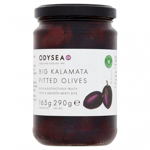 Odysea Big Kalamata Pitted Olives (6x290g)