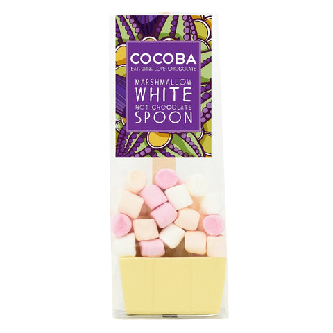 Cocoba Marshmallow White Hot Chocolate Spoon (12x50g)