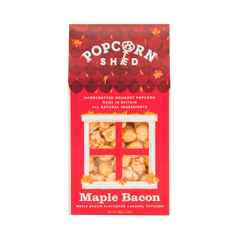 Popcorn Shed Maple Bacon Gourmet Popcorn Shed (10x80g)