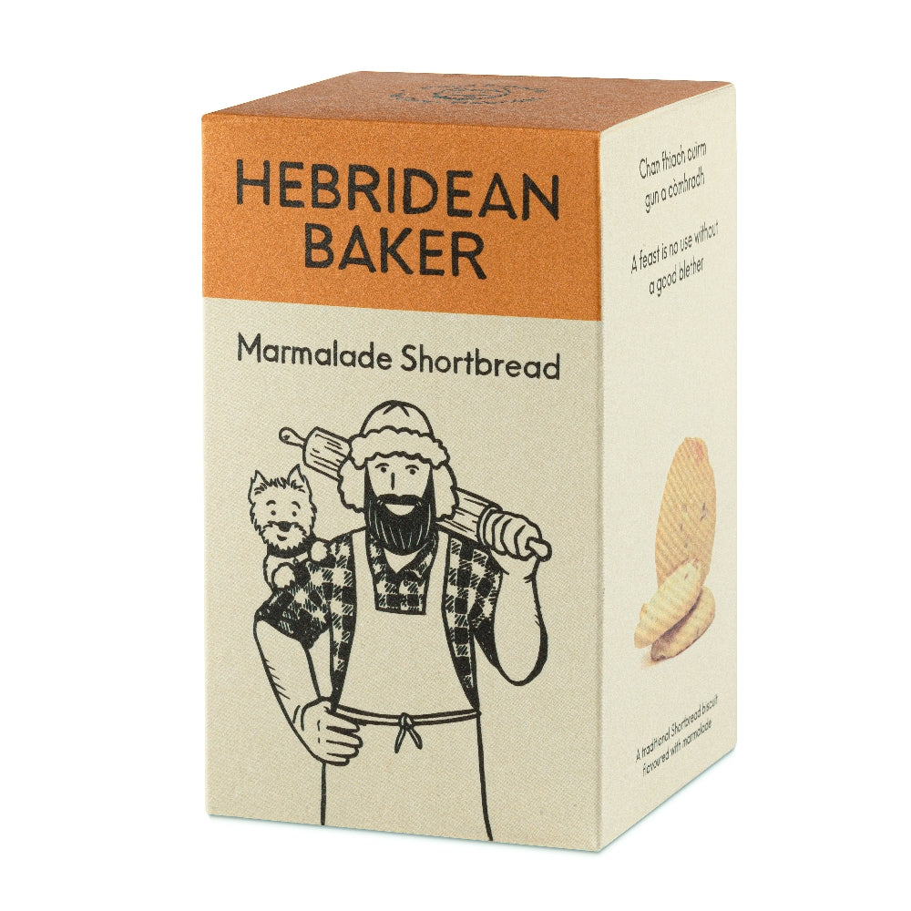 Hebridean Baker Marmalade Shortbread (12x150g)