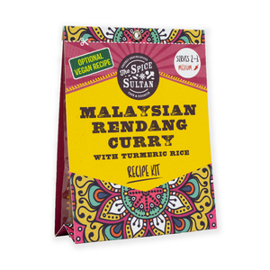 The Spice Sultan Malaysian Rendang Curry with Turmeric Rice (8x20g)
