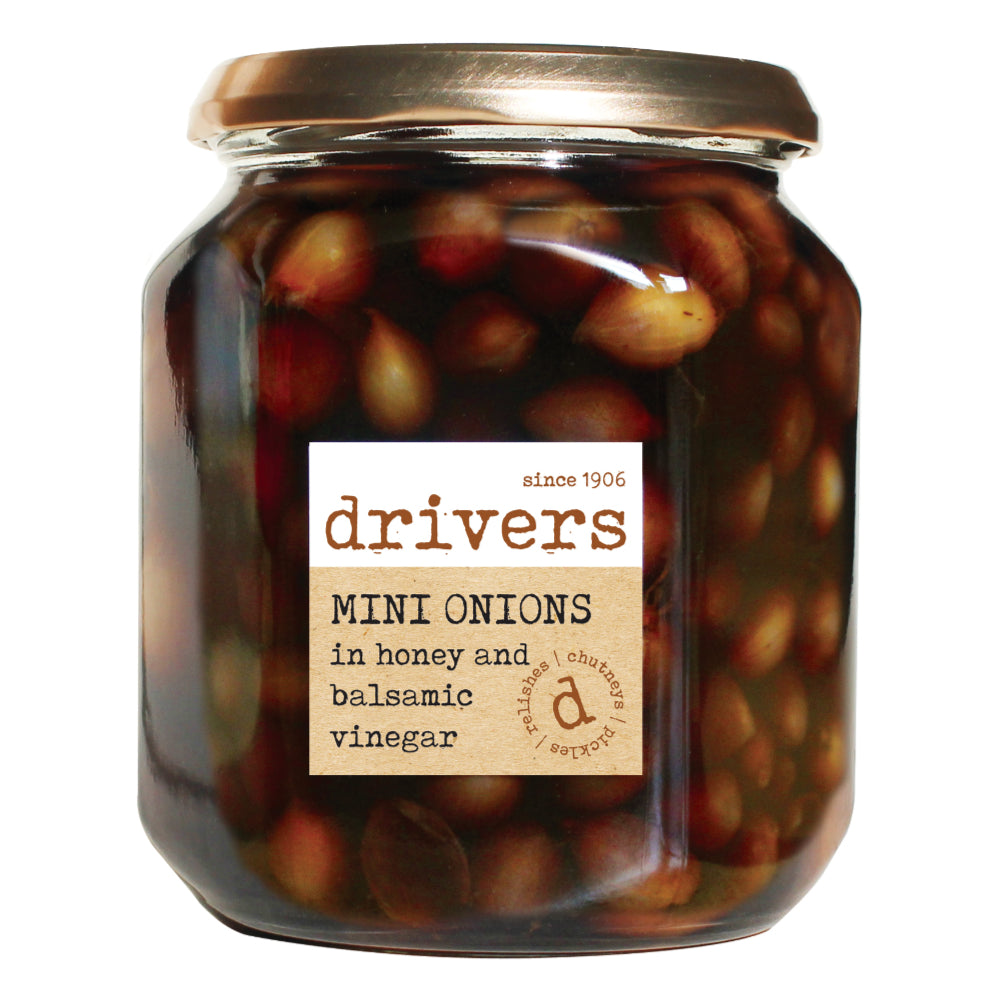 Drivers Mini Onions in Honey & Balsamic Vinegar (6x550g)