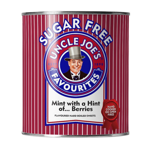 Uncle Joe's Mint with a Hint of...Berries Boiled Sweets (6x120g)