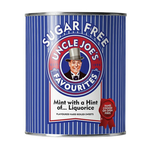 Uncle Joe's Mint with a Hint of...Liquorice Boiled Sweets (6x120g)