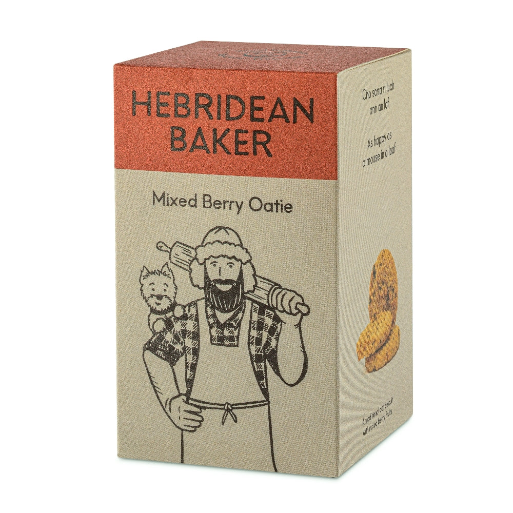 Hebridean Baker Mixed Berry Oaties (12x150g)