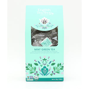 English Tea Shop Mint Green Tea (6x15 Pyramids)