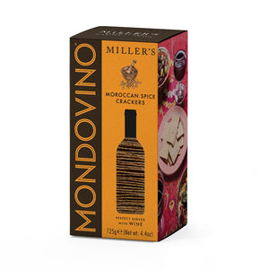 Artisan Biscuits Miller's Mondovino Moroccan Spice Crackers (6x125g)