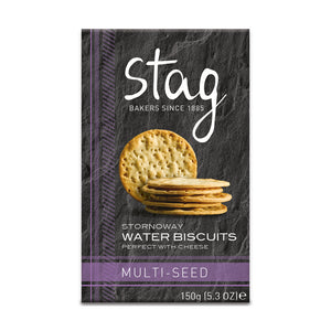Stag Bakery Multi-Seed Water Biscuits (12x150g)
