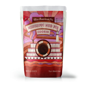 Artisan Biscuits Miss American Pie Mississippi Mud Pie Cookie Pouches (20x75g)