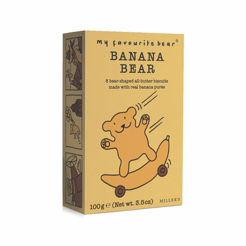 Artisan Biscuits My Favourite Bear Banana Bear Biscuits (12x100g)