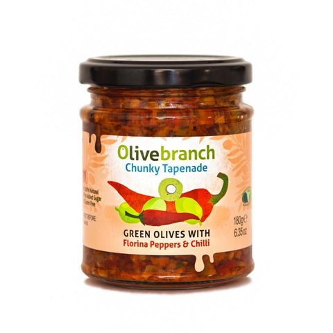Olive Branch Florina Peppers & Chilli Tapenade (6x180g)