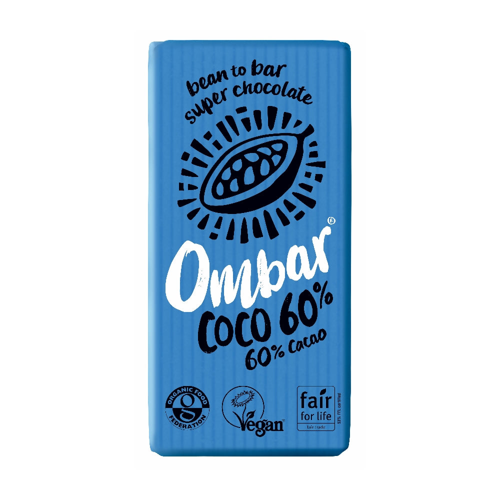 Ombar Coco 60% Chocolate Bar (10x35g)