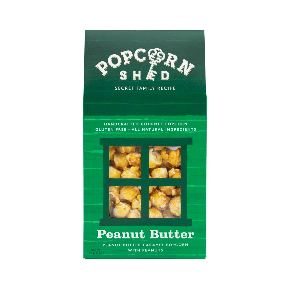 Popcorn Shed Peanut Butter Gourmet Popcorn Shed (10x90g)