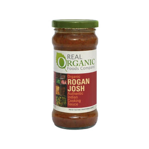 Real Organic Foods Company Rogan Josh Indian Curry Sauce (6x350g)
