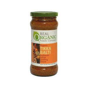 Real Organic Foods Company Tikka Balti Indian Curry Sauce (6x350g)