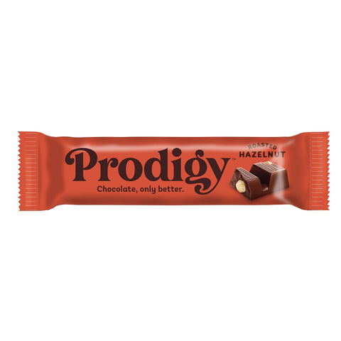 Prodigy Roasted Hazelnut Chocolate Bar (15x35g)