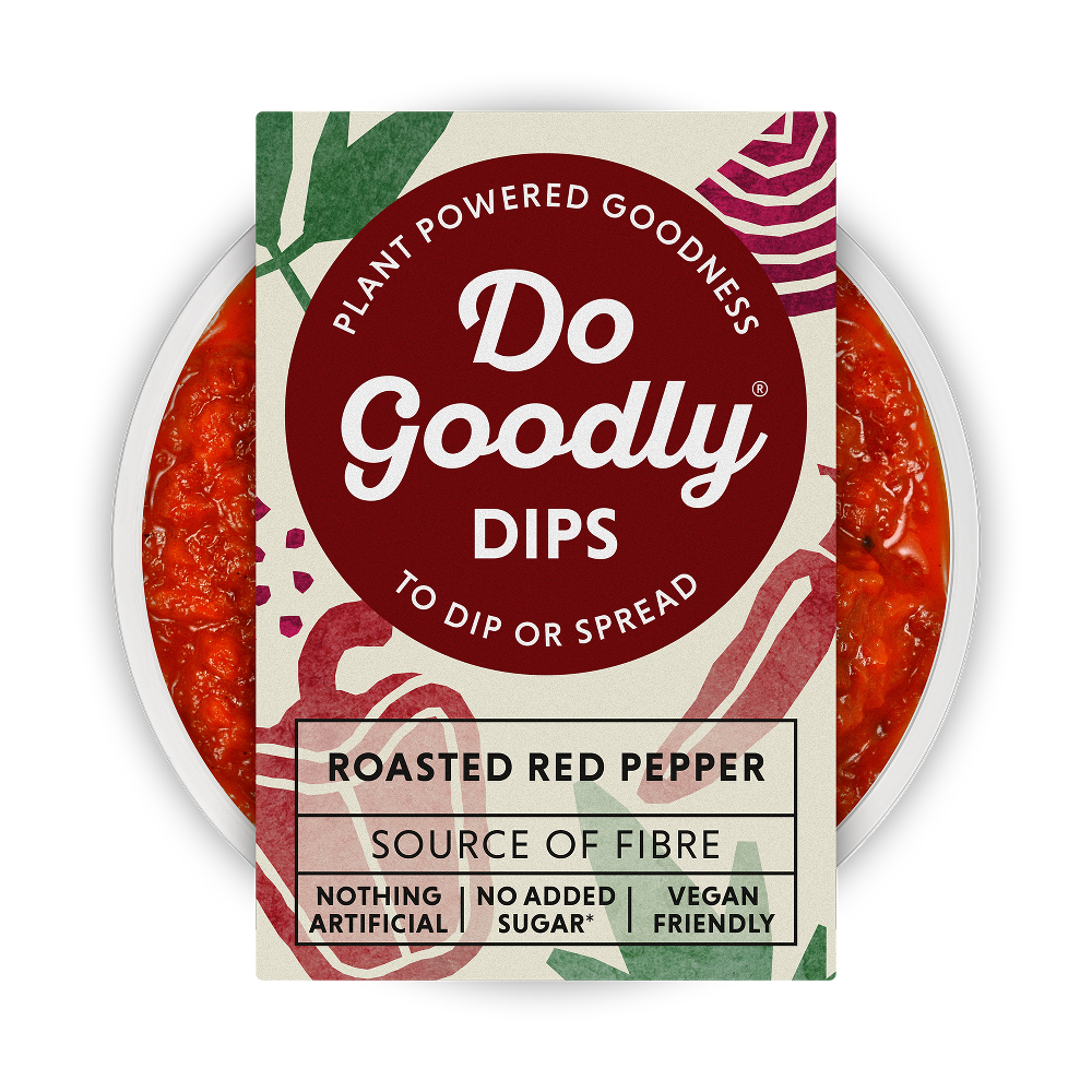 Do Goodly Dips Roasted Red Pepper (6x150g)