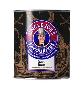 Uncle Joe's Dark Rum Boiled Sweets (6x120g)