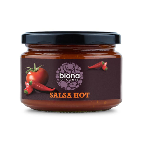 Biona Organic Hot Salsa (6x260g)