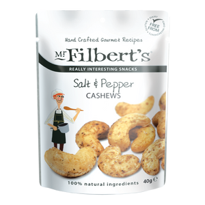 Mr Filbert's Salt & Pepper Cashews (20x40g)