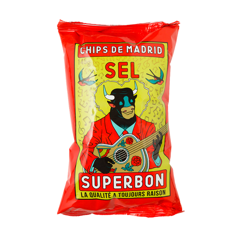 Superbon Sel (Salt) Chips (14x135g)
