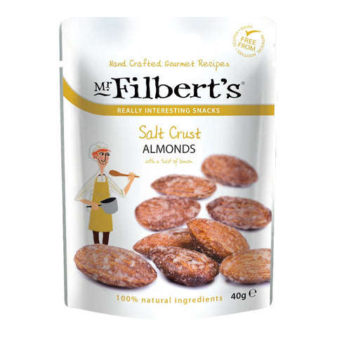 Mr Filbert's Salt Crust Almonds with a Twist of Lemon (20x40g)