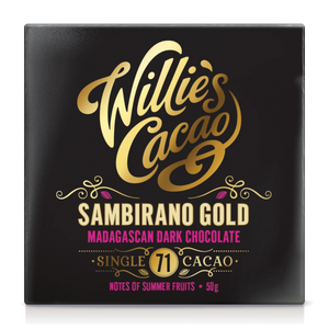 Willie's Cacao Sambirano Gold Madagascan Dark Chocolate (12x50g)