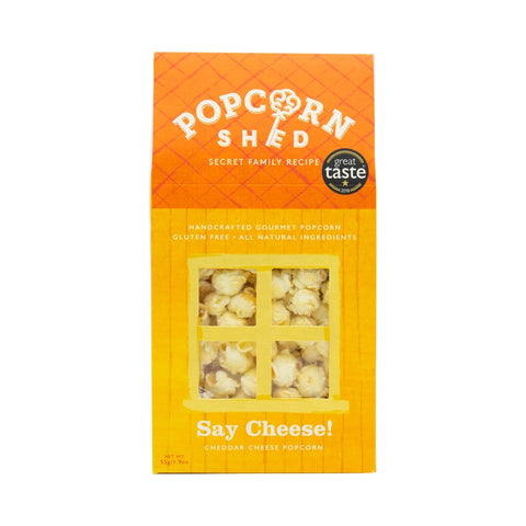Popcorn Shed Say Cheese Gourmet Popcorn Shed (10x60g)
