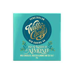 Willie's Cacao Sea Kissed Almond Venezuelan Chocolate (12x50g)